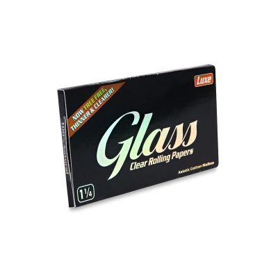 GLASS CLEAR Χαρτάκια Στριφτού Διάφανα 1¼