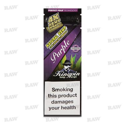 KINGPIN® Hemp Wraps Πουρόφυλλα - Purple