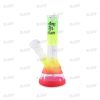 Amsterdam Rasta Γυάλινο Ice Bong 19cm