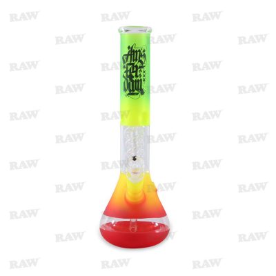 Amsterdam Rasta Γυάλινο Ice Bong 37cm
