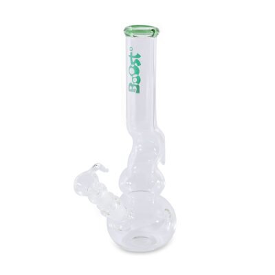 Boost Γυάλινο Ice Bong Hells Fury Green 30cm-1