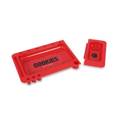 COOKIES Rolling Tray – Κόκκινος Δίσκος Στριψίματος -1