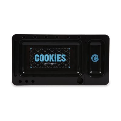 COOKIES Rolling Tray – Μαύρος Δίσκος Στριψίματος