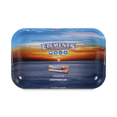 ELEMENTS® Metal Rolling Tray – Δίσκος Στριψίματος – Small