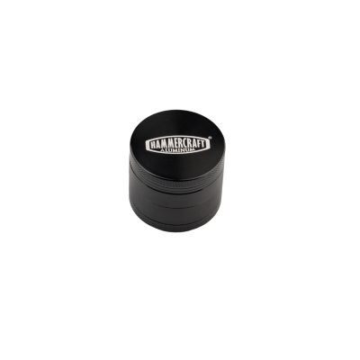Hammercraft CNC Grinder Τρίφτης Καπνού Αλουμινίου Μαύρο 4μέρη