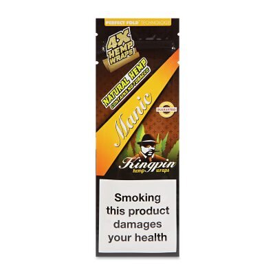 KINGPIN® Hemp Wrap Πουρόφυλλα – Manic