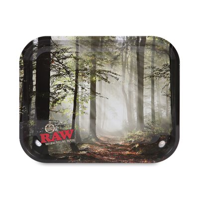 RAW® Metal Rolling Tray Forest – Μεταλλικός Δίσκος Στριψίματος Medium