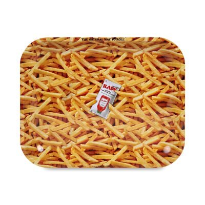 RAW® Metal Rolling Tray French Fries – Μεταλλικός Δίσκος Στριψίματος Medium