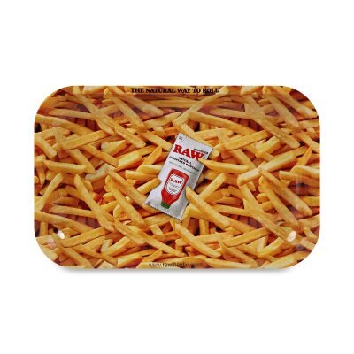 RAW® Metal Rolling Tray French Fries – Μεταλλικός Δίσκος Στριψίματος Small