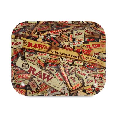 RAW® Metal Rolling Tray Mix – Μεταλλικός Δίσκος Στριψίματος Medium