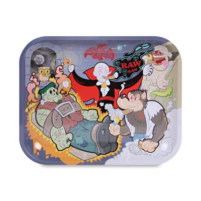 RAW® Metal Rolling Tray Monster – Μεταλλικός Δίσκος Στριψίματος Medium