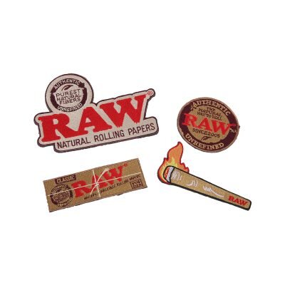 RAW® Patches 4τεμ.