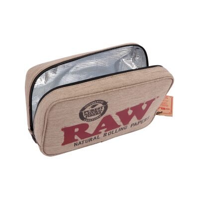 RAW® Smokers Pouch Τσαντάκι Smell Proof Large - Ανοιχτό