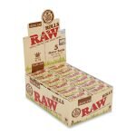 RAW® Αυθεντικά Αλεύκαντο Ρολό Στριφτού Μεγάλο KingSize Slim – 5 Μέτρων - Κουτί