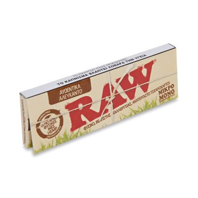 RAW® Αυθεντικά Αλεύκαντο – Χαρτάκια Στριφτού Μικρό Μονό