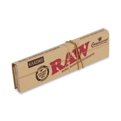 RAW® Connoisseur Κλασικό Μεγάλο Μέγεθος Λεπτό & Τζιβάνες