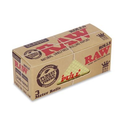 RAW® Κλασικό Ρολό Στριφτού Μεγάλο KingSize – 3 Μέτρων
