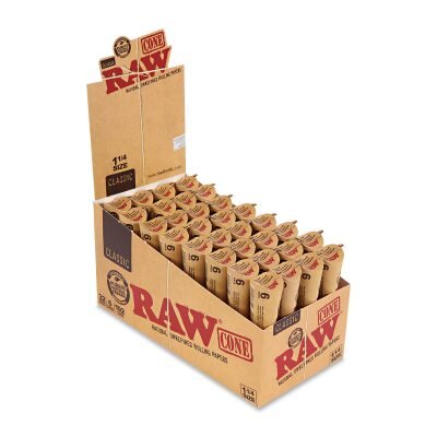 RAW® Κλασικός Κώνος 1¼ – 6 τεμάχια - Κουτί