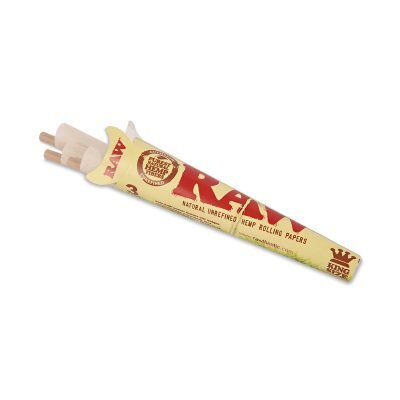 RAW® Κώνος Αυθεντικά Αλεύκαντος Μεγάλος KingSize – 3 τεμάχια