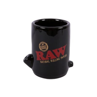 RAW® Μαύρη Κούπα Wake Up & Bake Up Mug