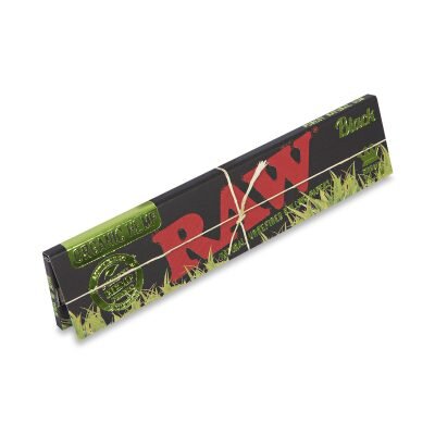 RAW® Μαύρο Αυθεντικά Αλεύκαντο – Χαρτάκια Στριφτού Μεγάλα KingSize Slim