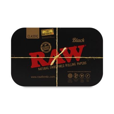 RAW® Μαύρο Μαγνητικό Κάλυμμα Δίσκου Στριψίματος Small