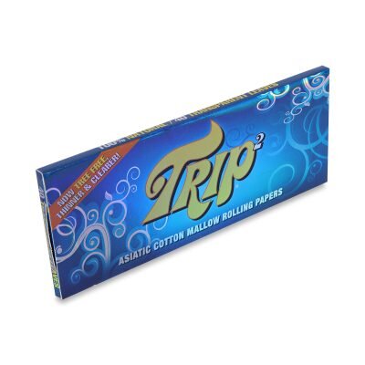 TRIP²® CLEAR Χαρτάκια Στριφτού Διάφανα Μεγάλα – Kingsize