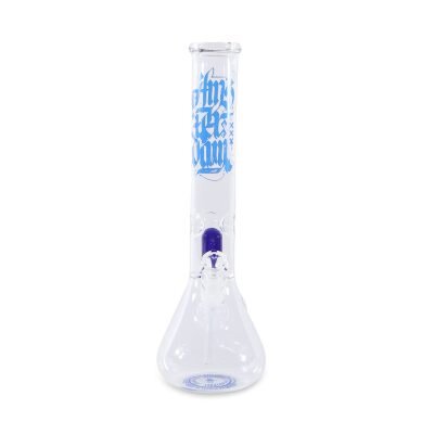 Γυάλινο Ice Bong Amsterdam Percolator Blue 38cm