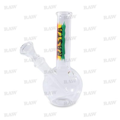 Γυάλινο Bong Rasta Flag 16cm