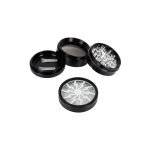 Amsterdam Lightning Window Grinder Τρίφτης Καπνού 4μέρη