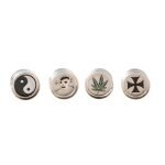 Buddies® Mini Grinder Τρίφτης Καπνού 2μέρη - δευτερο σχεδιο