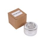 Clear Top Grinder Τρίφτης Καπνού Αλουμινίου Με Διάφανο Καπάκι 2μέρη
