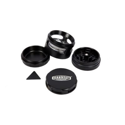 Hammercraft Eye Black Grinder Τρίφτης Καπνού Αλουμινίου 4μέρη-1