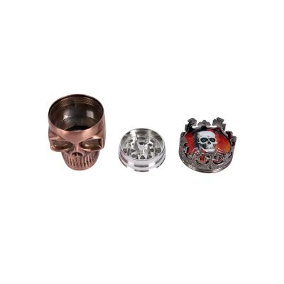 King Skull Grinder Τρίφτης Καπνού 3μέρη