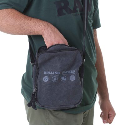 RAW Grey Bag – Γκρι Τσαντάκι ώμου