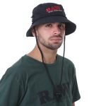 RAW® Καπέλο Bucket Μαύρο Smokermans