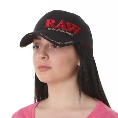 RAW® Μαύρο Καπέλο Με Poker -1