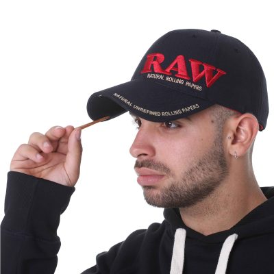 RAW® Μαύρο Καπέλο Με Poker - 2