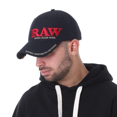 RAW® Μαύρο Καπέλο Με Poker