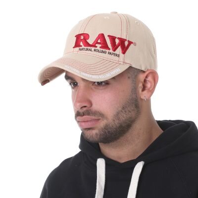RAW® Ανοιχτό Καφέ Καπέλο Με Poker