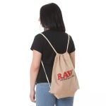 RAW® Τσάντα Πλάτης Drawstring Bag Tan -1
