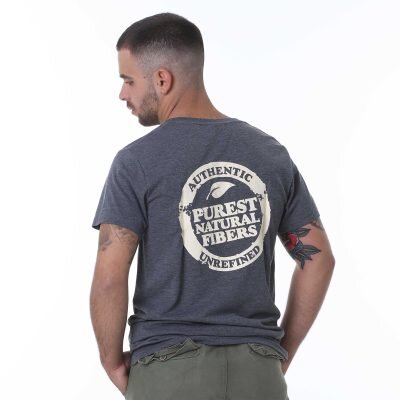 Rolling Papers Κοντομάνικο T-Shirt Γκρι RAW Edition - 1