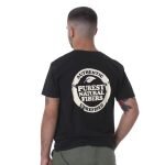 Rolling Papers Κοντομάνικο T-Shirt Μαύρο RAW Edition - Πίσω όψη