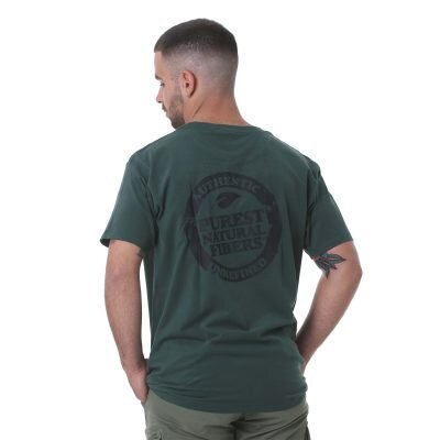 Rolling Papers Κοντομάνικο T-Shirt Πράσινο RAW Edition -Πίσω όψη