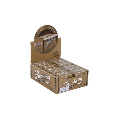 Smoking Gold Rolls Ρολό Στριφτού Μεγάλο KingSize - 4 μέτρων - Κουτί