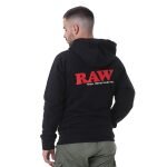 Rolling Papers Φούτερ Μαύρο RAW Edition 2-Πίσω όψη