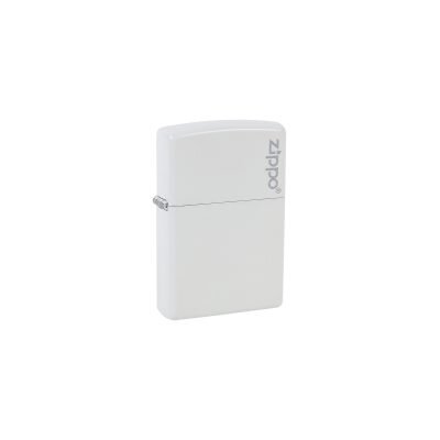 Zippo® Αναπτήρας Λευκός με Zippo Logo