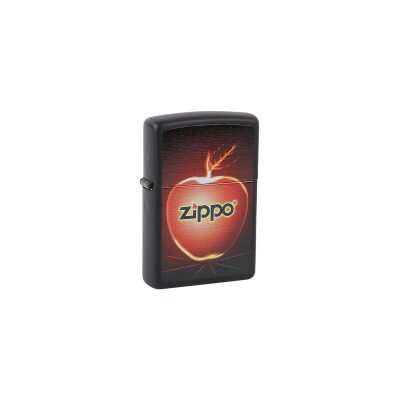 Zippo® Αναπτήρας Μαύρος Bright Apple