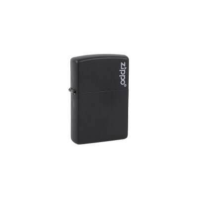 Zippo® Αναπτήρας Μαύρος Ματ με Zippo Logo