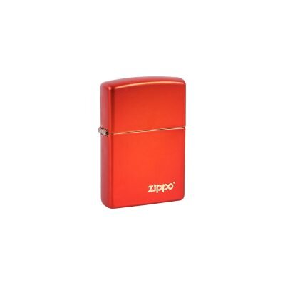 Zippo® Αναπτήρας Μεταλλικό Κόκκινο με Zippo Logo Lasered